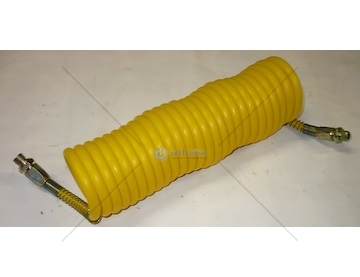 Hadice spirálová žlutá M16 délka 7m