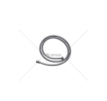 Hadice sprchová, nerez, 180cm, dvouzámková, chrom, VIKING