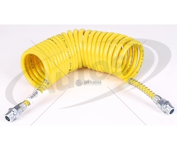 Hadice vzduchová spirálová m22x1,5/m22x1,5 5m žlutá 0150542_A