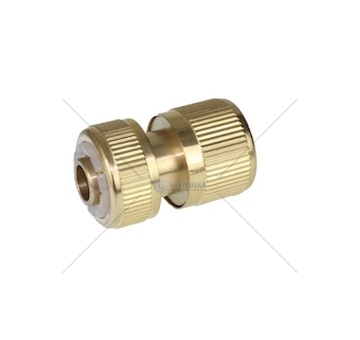 Hadicová spojka s ventilem 1/2