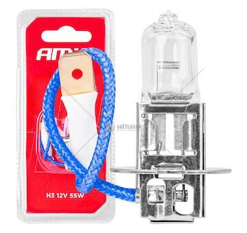 Halogenová žárovka H3 12V/55W 1ks blister