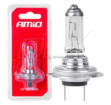 Halogenová žárovka H7 12V/55W, filtr UV 1ks blister