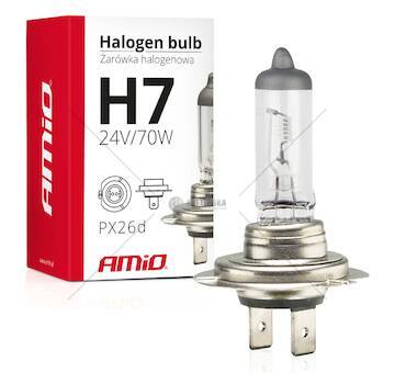 Halogenová žárovka H7 24V 70W UV filter (E8)