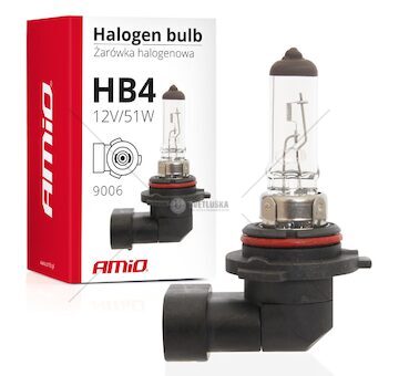 Halogenová žárovka HB4 9006 12V 51W AMiO-01480