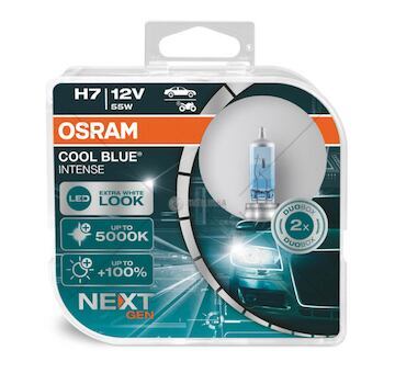 Halogenová žárovka Osram H7 12V 55W PX26d Cool Blue Cool Blue NEXT GEN 2 ks