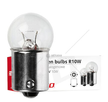 Halogenová žárovka R10W BA15s 12V 10W 10szt.