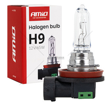 Halogénová žiarovka H9 12V 65W PGJ19-5 AMiO-04518