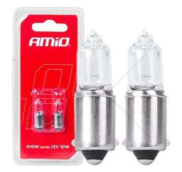 Halogenové žárovky H10W 12V 10W BAX9S white 2ks blister
