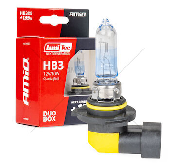 Halogenové žárovky HB3 12V 60W LumiTec NEXT GENERATION +135% DUO AMiO-04406