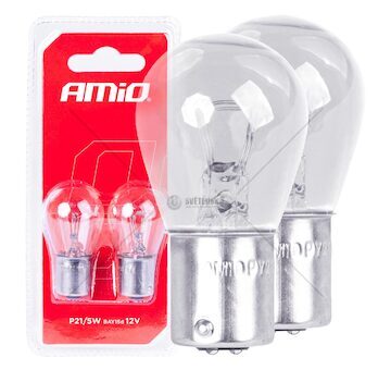 Halogenové žárovky P21/5W BAY15D 12V 2ks blister