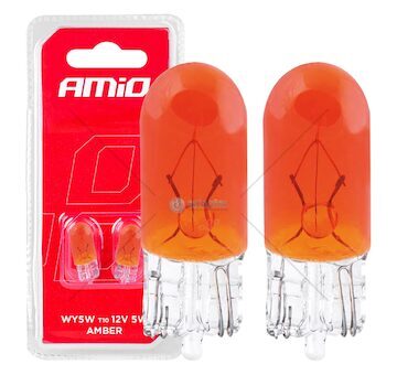 Halogenové žárovky T10 W5W W2.1x9.5d 12V 2ks blister