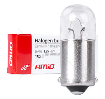 Halogenové žárovky T4W 12V 4W BA9S 10ks