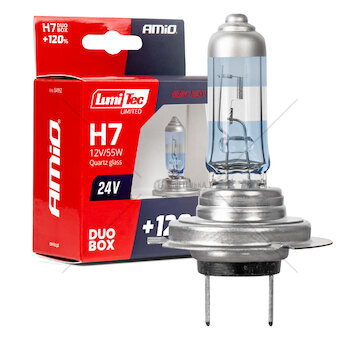 Halogenový duo blistr (2ks) 24V 55W LumiTec LIMITED +120% DUO AMIO-04952