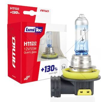 Halogenový duo blistr (2ks) sada LumiTec LIMITED +130% H11 12V 55W DUO