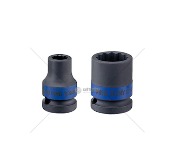 Hlavice nástrčná 1/2 15MM Krátká kovaná 12-hranná KING TON 453015M
