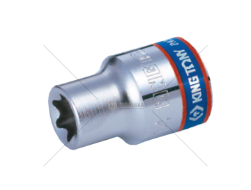 Hlavice nástrčná E-TORX E10 krátká KING TON 437510M