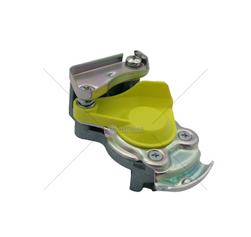 Hlavice spojovací žlutá bez ventilu - vlek M22x1,5