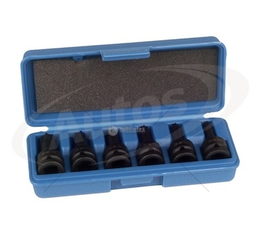 Hlavice úderová - sada torx 1/2