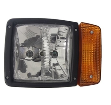 Hlavní přední světlomet se směrovým světlem pro JCB 1CX, 2CX, 3CX a jiné s konektorem PIN