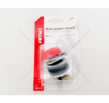 Hlavní vypínač autobaterie 12/24 max.200A-03027