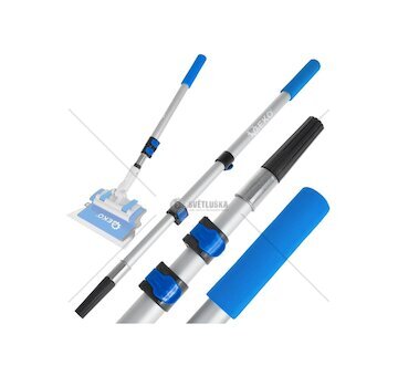 Hliníková teleskopická násada (0,6–1,2 m) pro dokončovací špachtli - GEKO