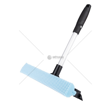 Hliníkový čistič okenních skel + vodní stěrka 30,5 cm AMiO-03851