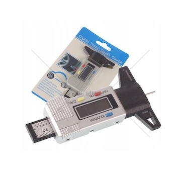 Hloubkoměr digitální na měření stavu opotřebení pneumatik 0-28mm