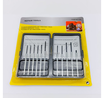 Hodinářská sada šroubováků 11 ks