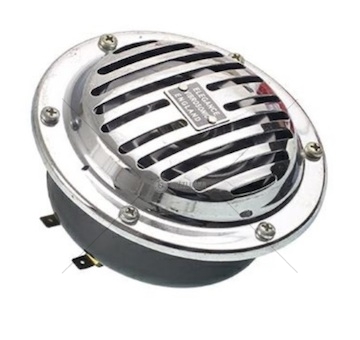 Houkačka elektrická kulatá velká 24V 130mm