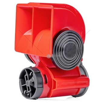 Houkačka, klakson 12V s relé a kompresorem