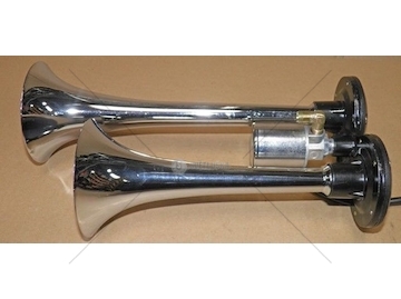 Houkačka vzduchová trubka dvojitá 30/24CM SORL 37980020010