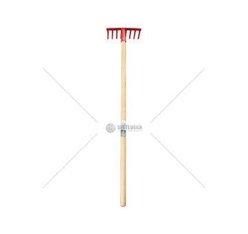 Hrábě TC813-04 8-zubé, 900mm, mini