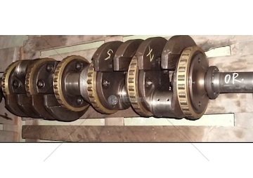 Hřídel klikový Tatra 10V - oprava s broušením +ojnice