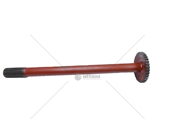 Hřídel zadní osy Tatra T1 šířka zubu 18mm - NN Ch
