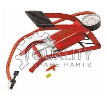 Hustilka nožní s manometrem