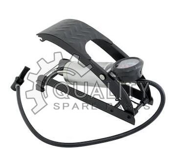 Hustilka nožní s manometrem