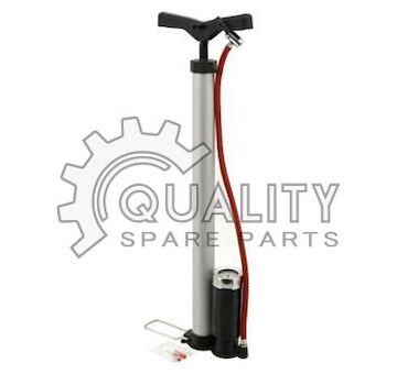 Hustilka ruční s manometrem ALU