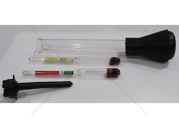 Hustoměr chladící kapaliny + hustoměr AKU - Aerometr SADA