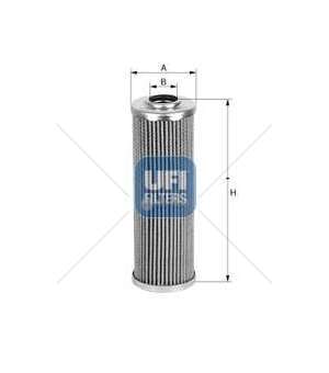 Hydraulic Filter, automatic transmission FILTRO A LAMELLE CAMBIO E.STAR CURSOR Z Ufi