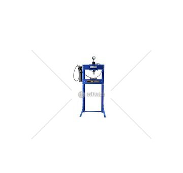 Hydraulicko-pneumatický dílenský lis 30t s manometrem GEKO