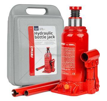Hydraulický pístový zvedák 10T v PVC boxu AMIO-04184