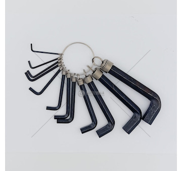 Imbusový klíč SADA 12ks 2-14mm s kuličkou