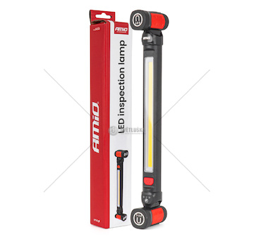 Inspekční baterka s vestavěnou baterií 10 W COB, 4400 mAh AMiO-04505