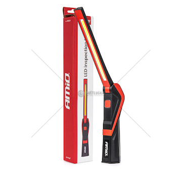 Inspekční baterka s vestavěnou baterií 5 W COB, 2600 mAh AMiO-04504