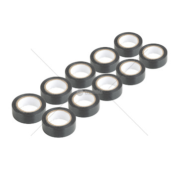 Izolační páska 10 ks 19mm x 10m x 0.13mm AMiO-04845