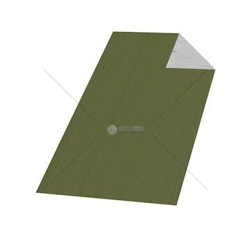Izotermická fólie SOS zelená 210x130cm CATTARA