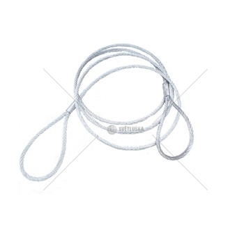 Jeřábové lano - ocelové 0,9T/4m - průměr  10 mm