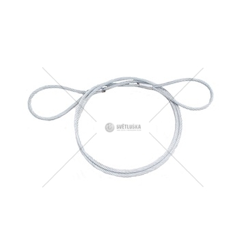 Jeřábové lano - ocelové 1,7T/4M, průměr 14mm