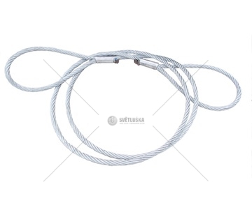 Jeřábové lano - ocelové 2,3T/4M, průměr 16mm