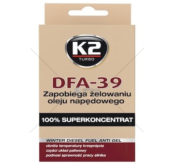 K2 DFA-39 DIESEL 50 ml - přípravek proti zamrzání palivové soustavy